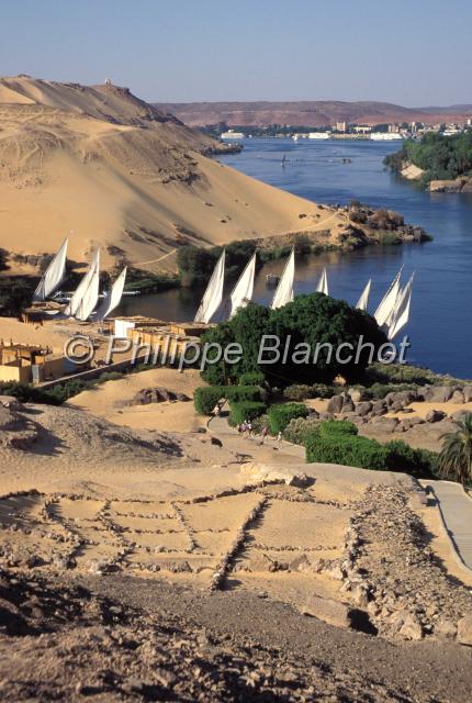 egypte 18.JPG - Felouques à Assouan, Egypte